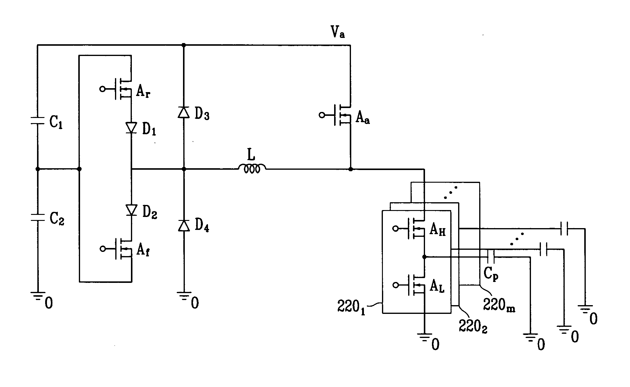 Plasma display panel driver, driving method thereof, and plasma display device