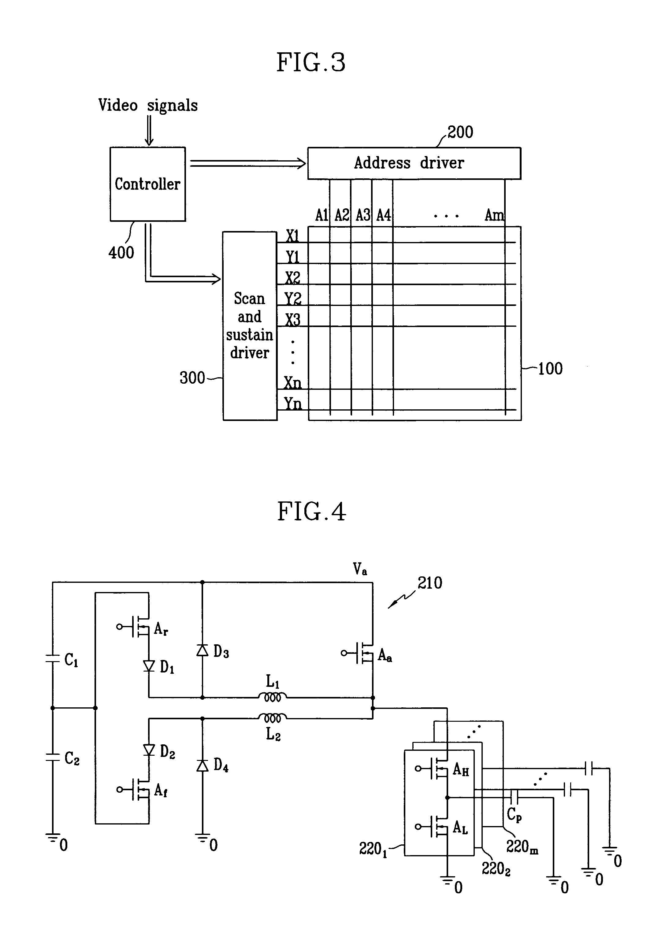 Plasma display panel driver, driving method thereof, and plasma display device