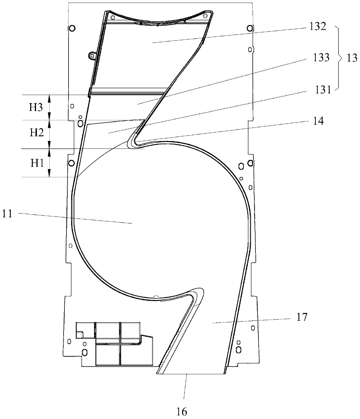 Volute, centrifugal fan and air conditioner