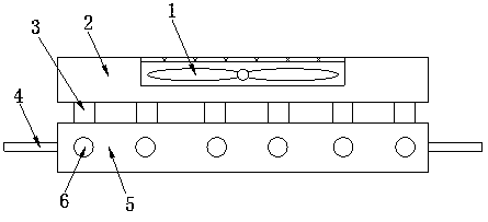 Heat dissipation device for filter