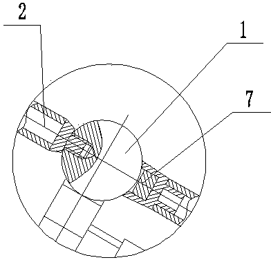 Measuring tool for three-coordinate measuring machine and detecting method of measuring tool