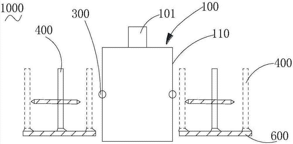 Evaporation crucible heat field control device and evaporation system