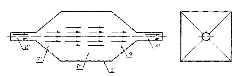 Box body of multi-parameter integrated measurement verification experimental box for temperature, humidity and pressure