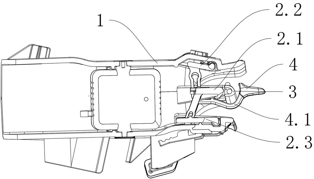 Damping structure of automobile air conditioner air outlet