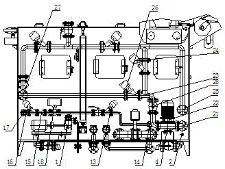 Cloth carbonizing machine