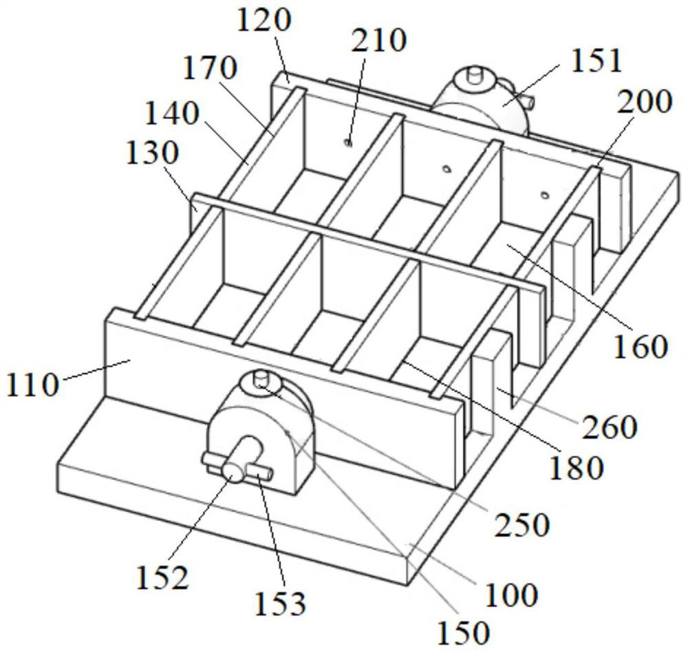 Universal cement mortar test mold