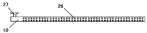 Method for treating sewage by utilizing constructed wetland convenient for water sampling