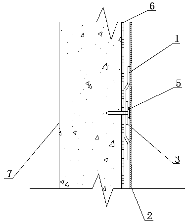 A kind of tunnel waterproof board laying method