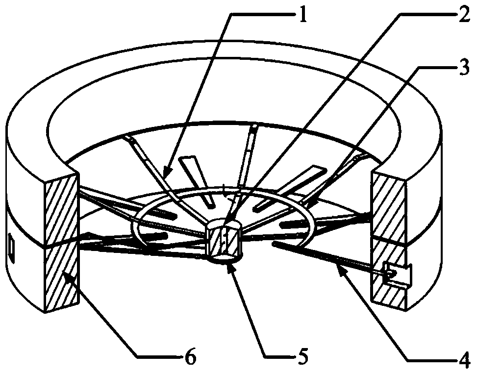 Mechanical collision acceleration sensor with dual-induction threshold value