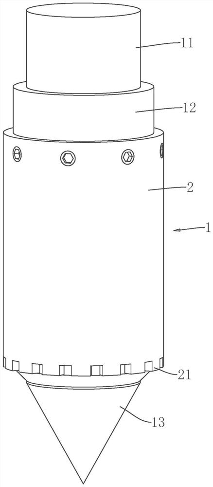 A pile-forming method of screw-extruding soil to form a hole and fixing the sleeve followed by pouring concrete