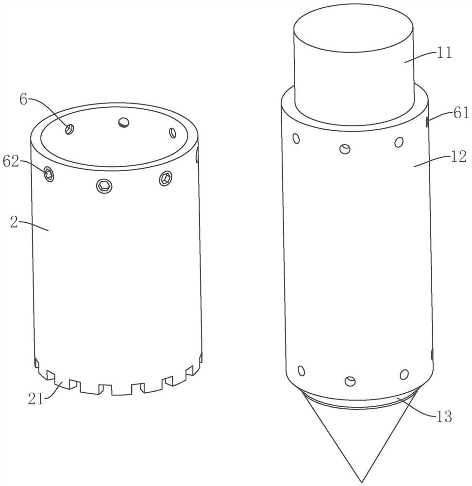 A pile-forming method of screw-extruding soil to form a hole and fixing the sleeve followed by pouring concrete