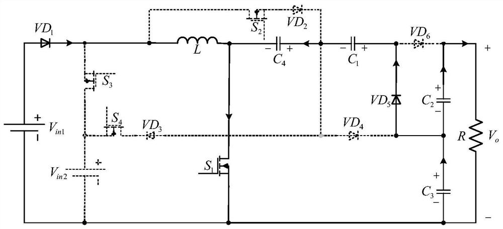 High Gain Three-Port DC-DC Converter Based on Switched Capacitor