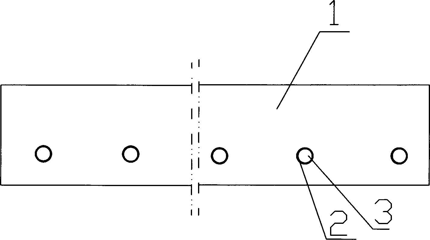 Fixed point marking method for deformation detection of cold-rolled steel strip