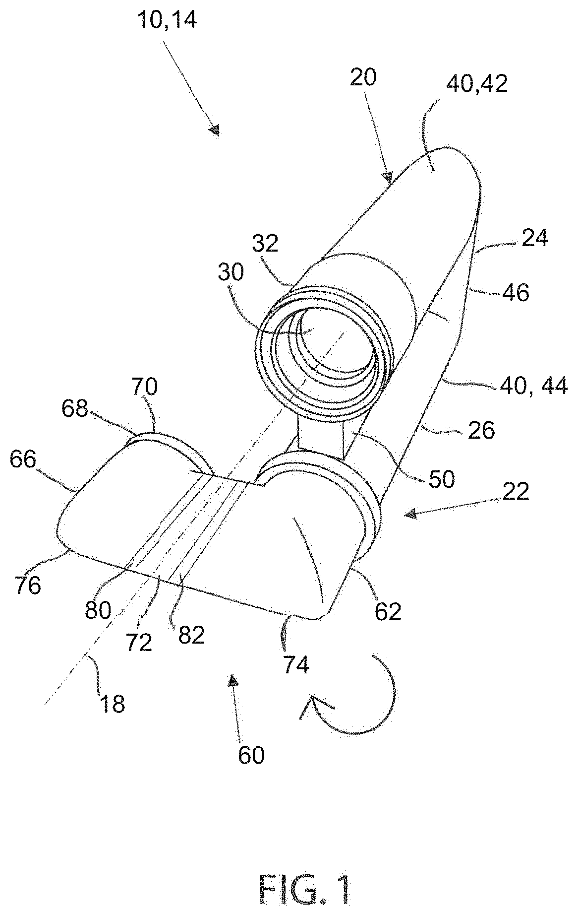 Compact, hand-held, portable, stable monocular