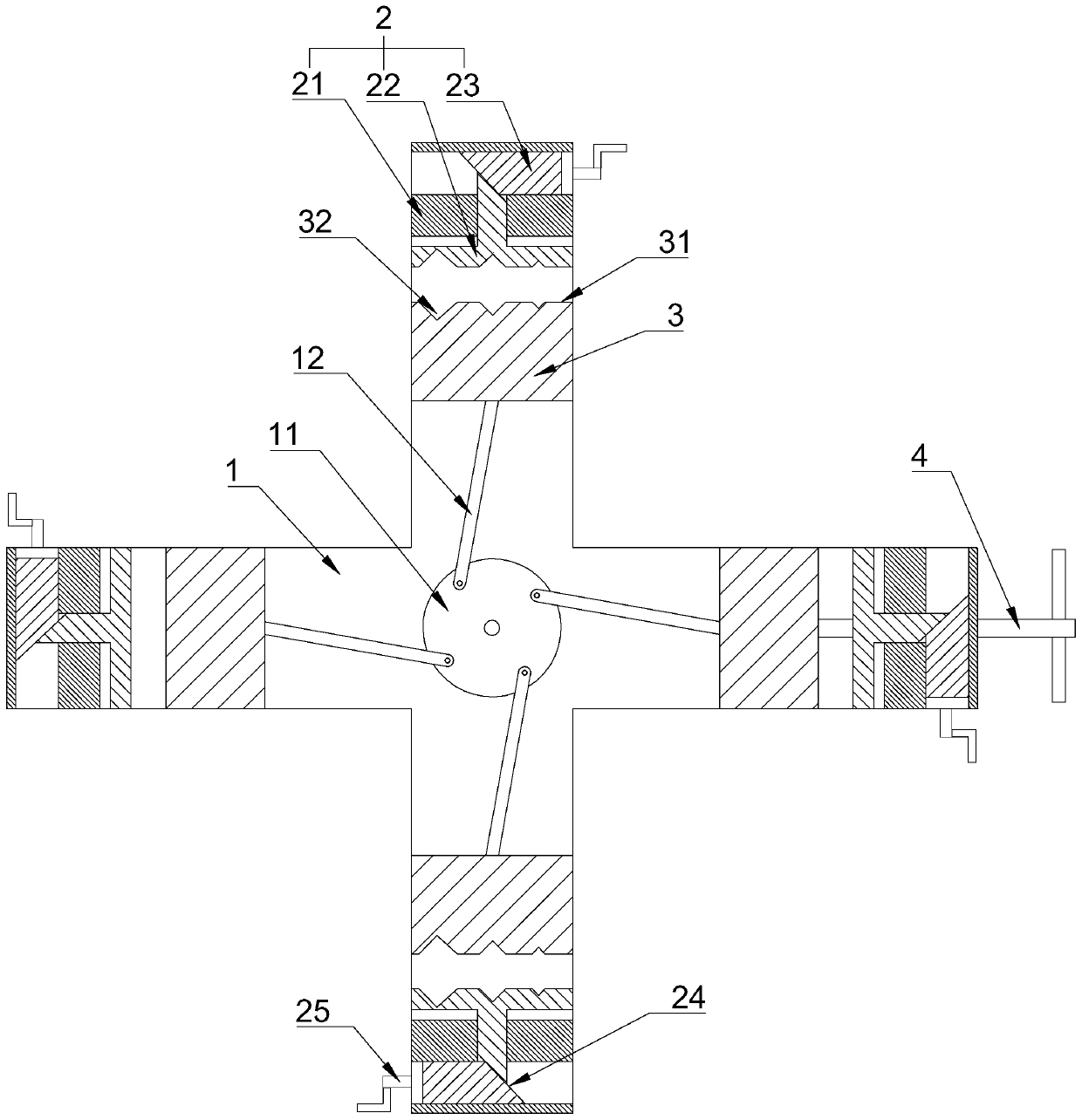 A bench vise for labor technology