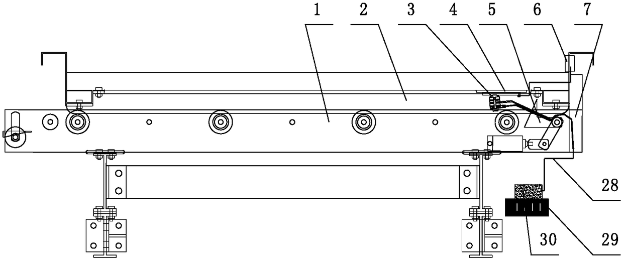 Charging device for three-dimensional parking garage