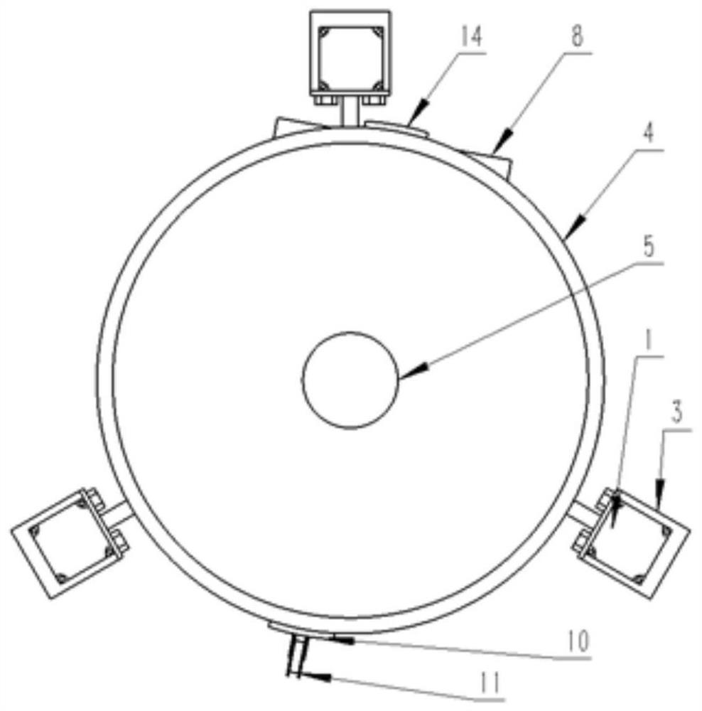 Multifunctional integrated bulk material characteristic testing device