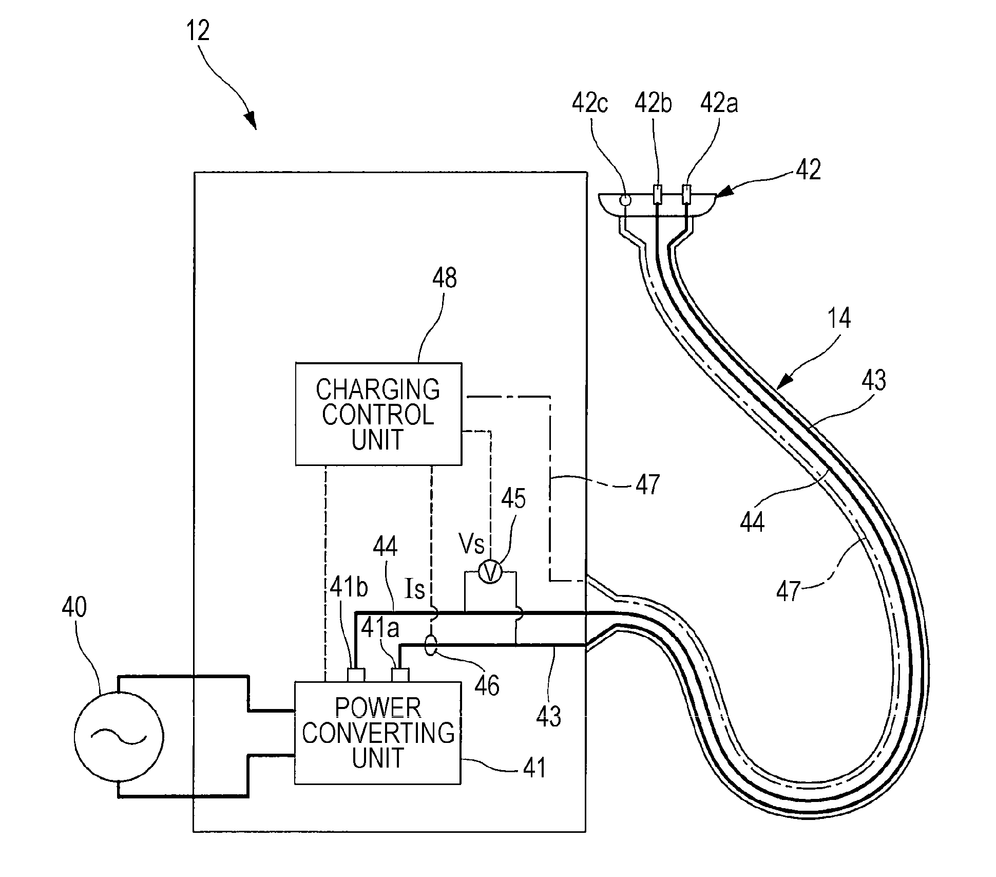 Electric charging system