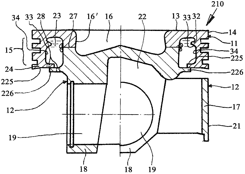 Piston for an internal combustion engine