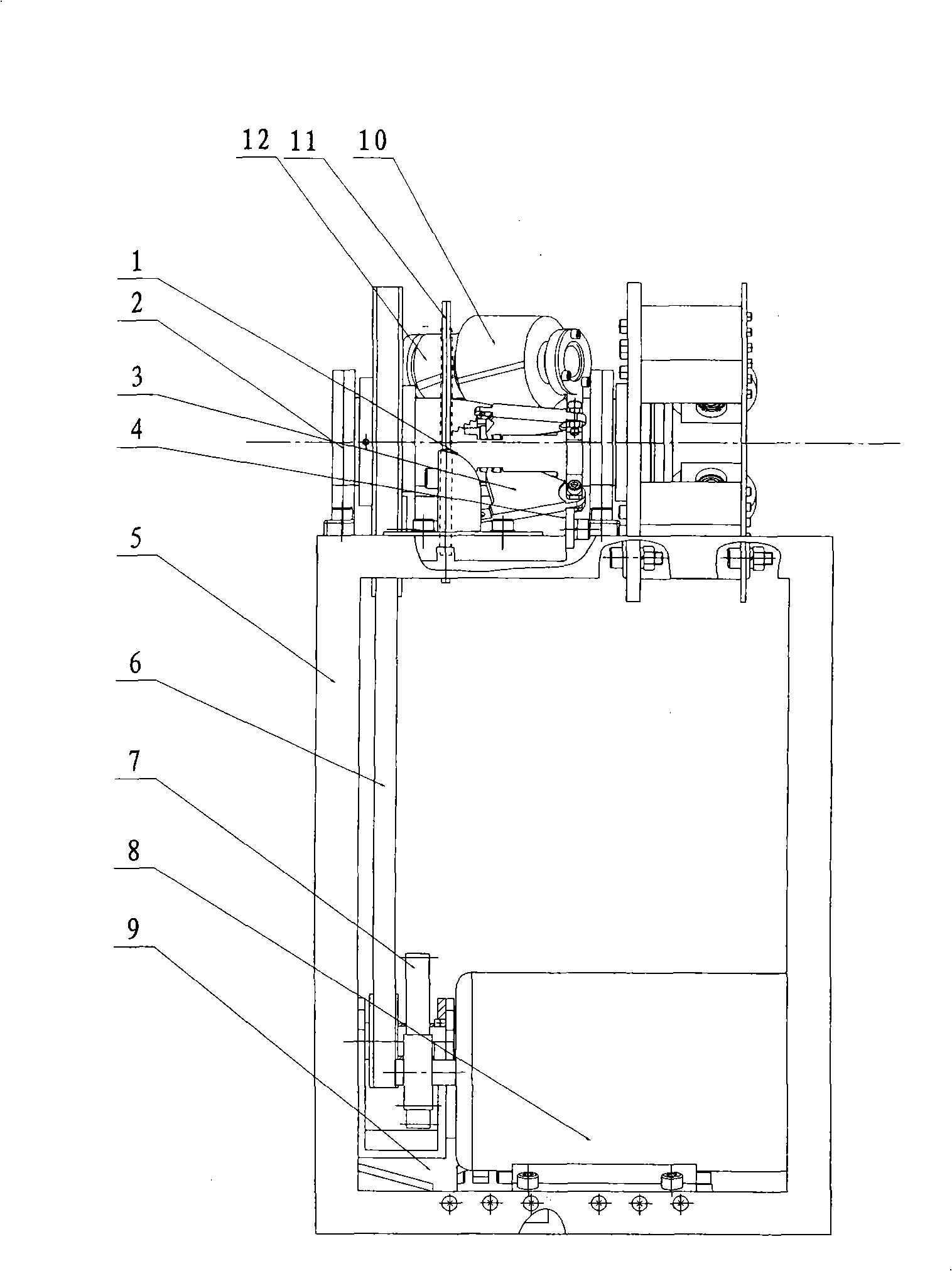 Small-sized auto-feed sugarcane-peeling machine