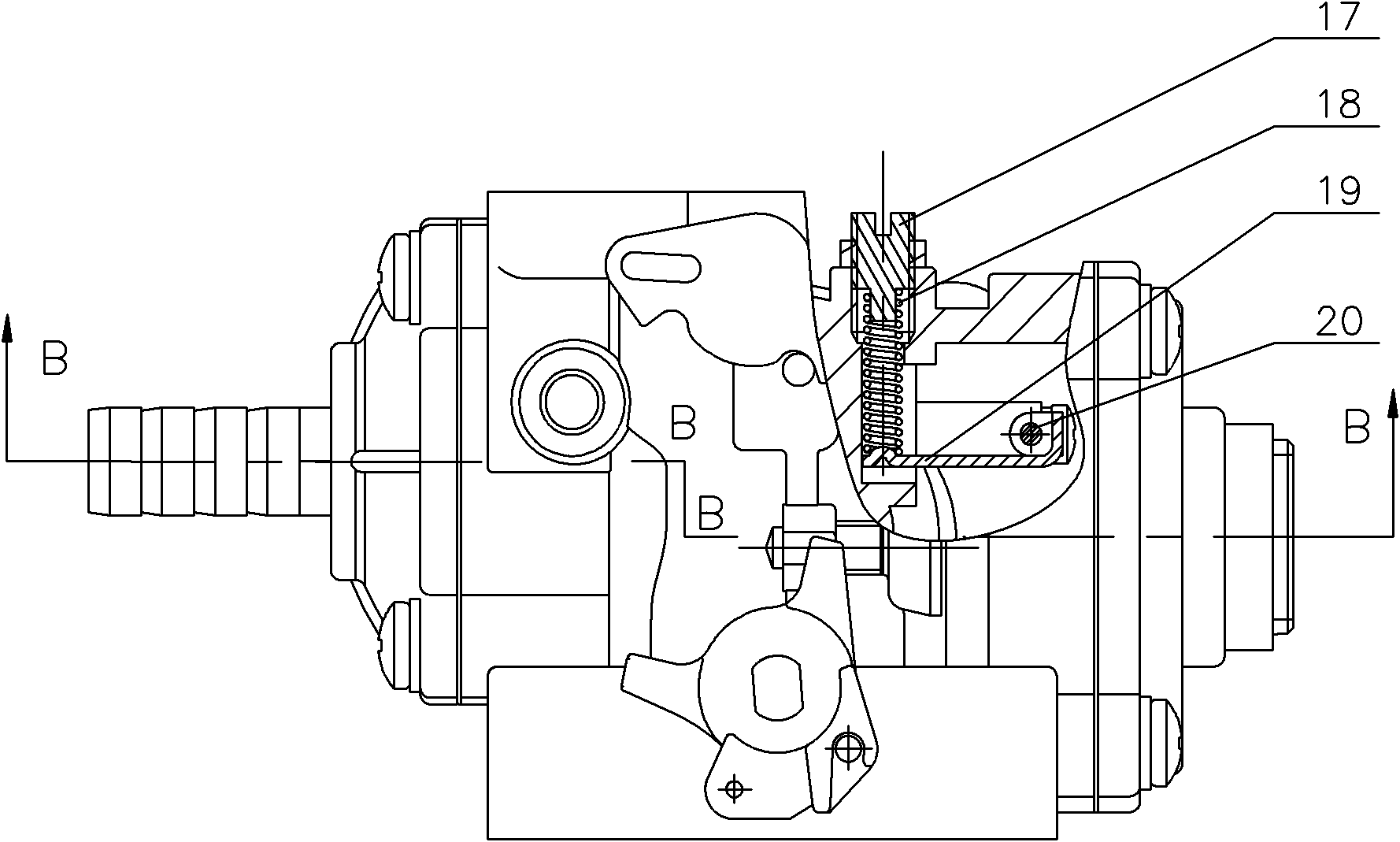 Gas mixing control device