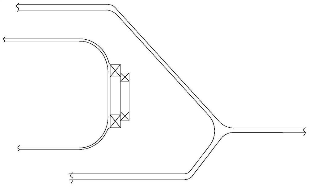 Backflow combustion chamber casing head structure, manufacturing method thereof and engine combustion chamber