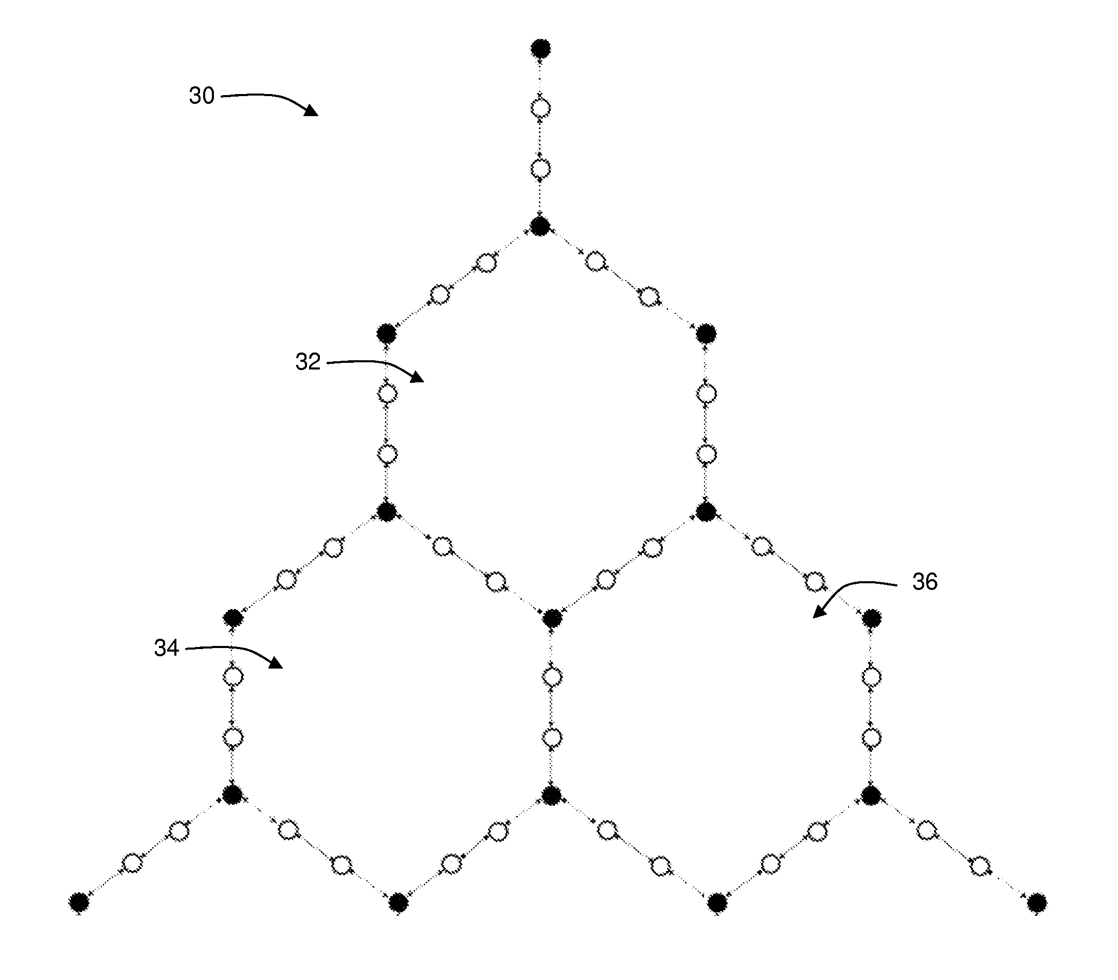 Wireless mesh networks with improved radio segregation