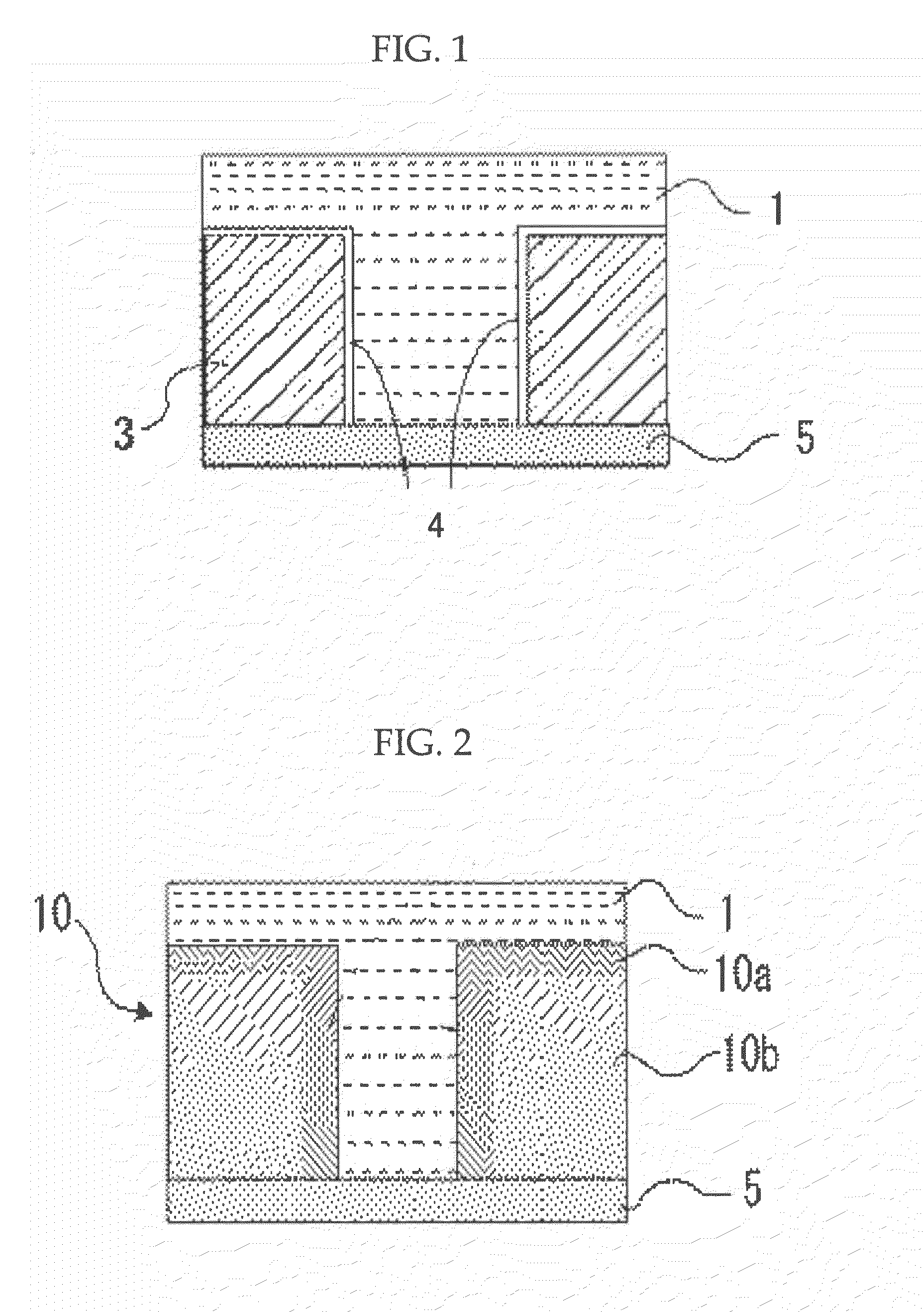 Resist pattern thickening material, semiconductor device, and production method thereof