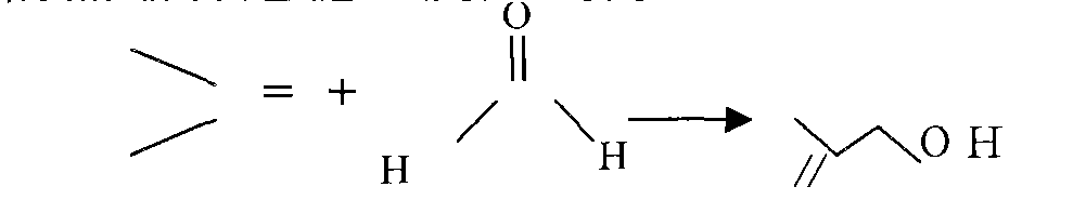 Method for gas-phase solvent-free catalysis-free synthesis of 3-methyl-3-butenyl-1-alcohol