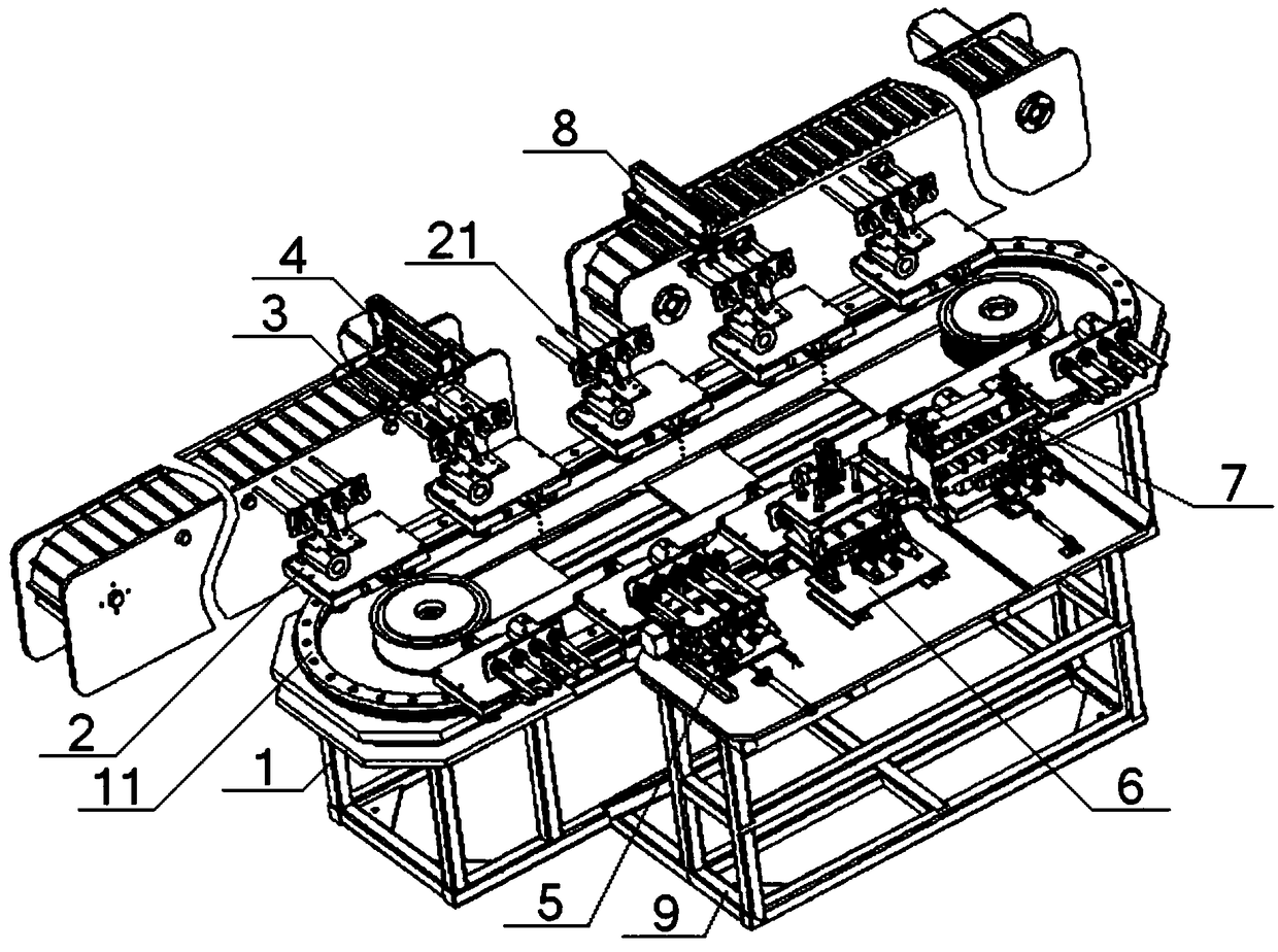 Automatic cleaning device for residual yarn on surfaces of fine yarn pipes