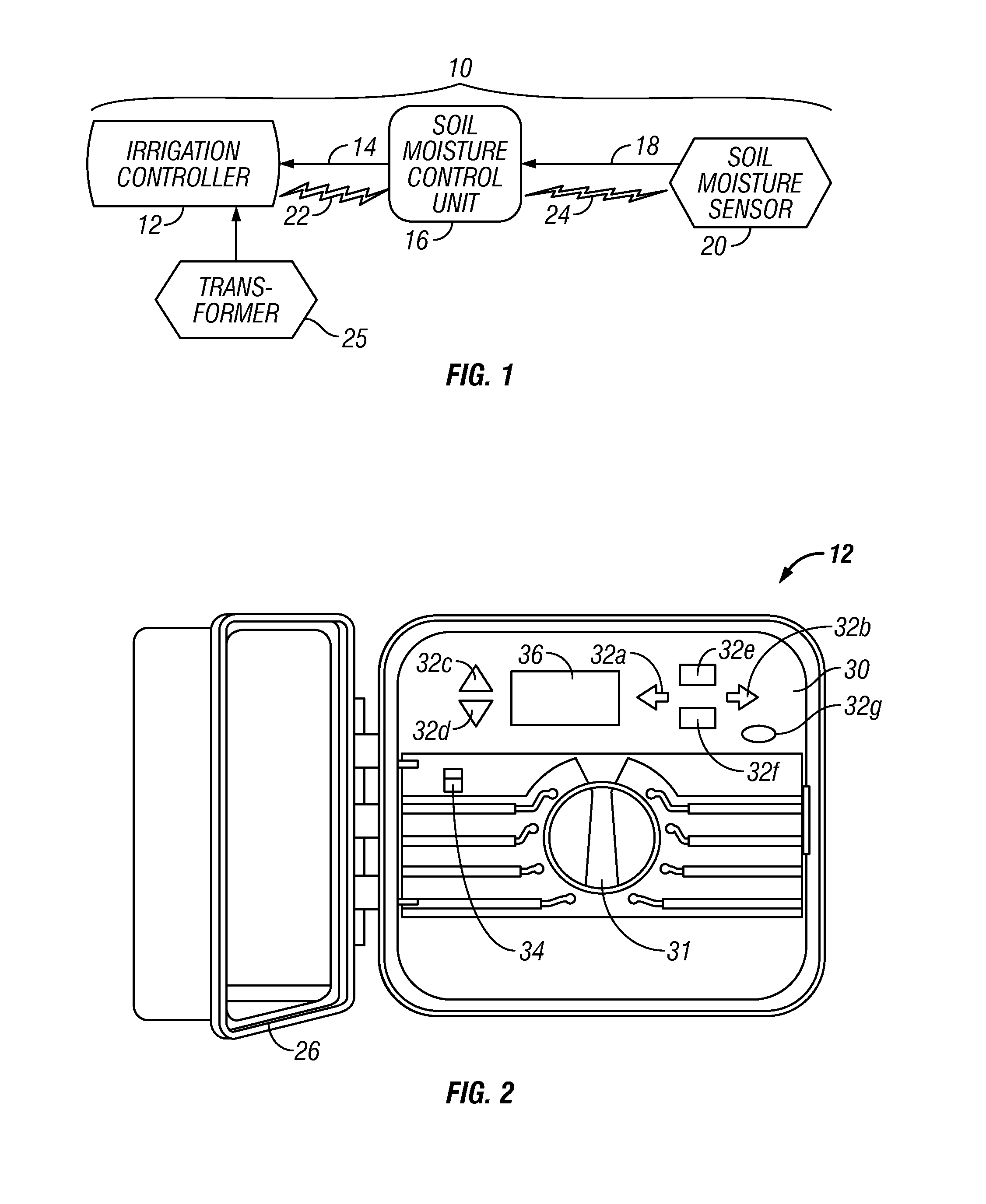 Irrigation System with Soil Moisture Based Seasonal Watering Adjustment