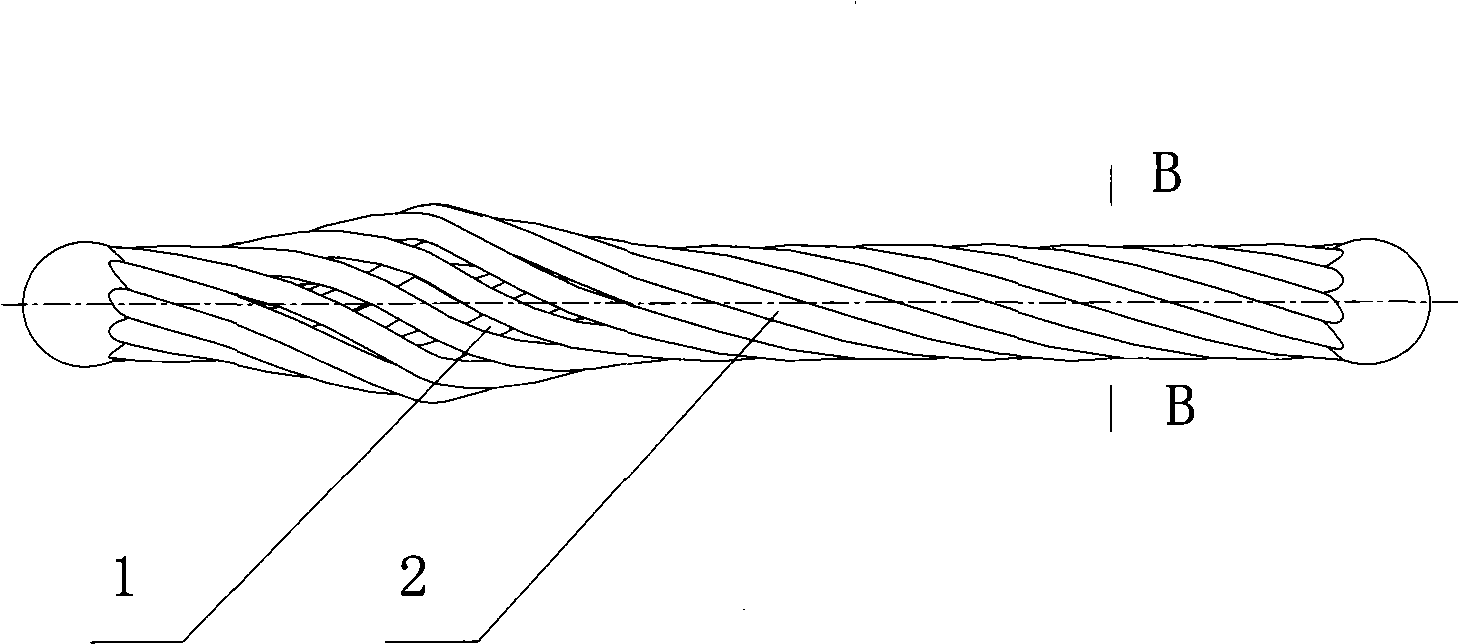 Twist needle light in inserting/pulling force