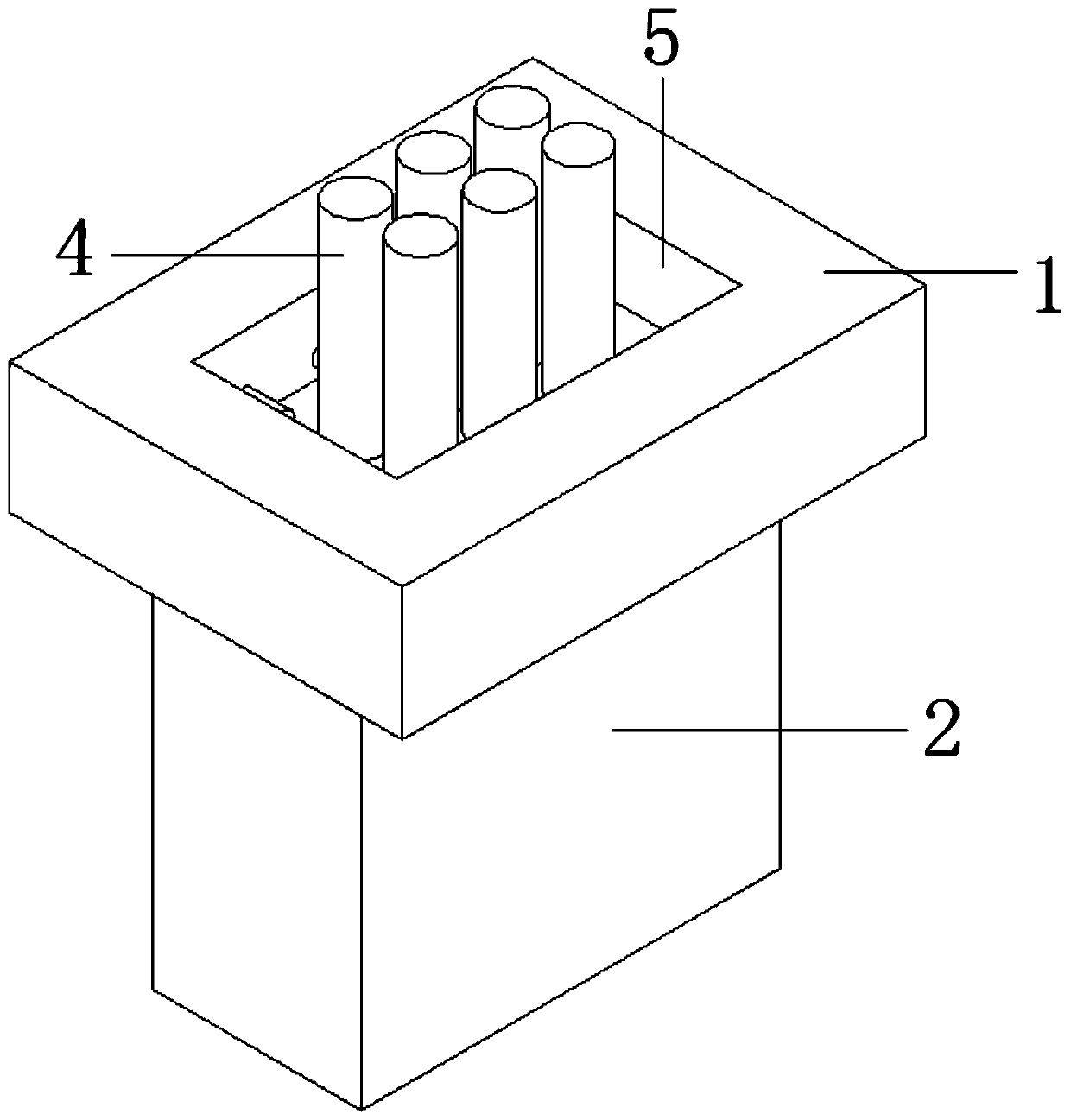 Civil aseismic structure and method thereof