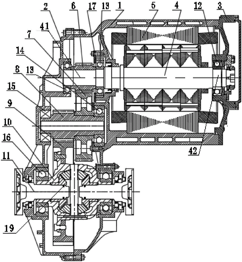 Power assembly and electric automobile