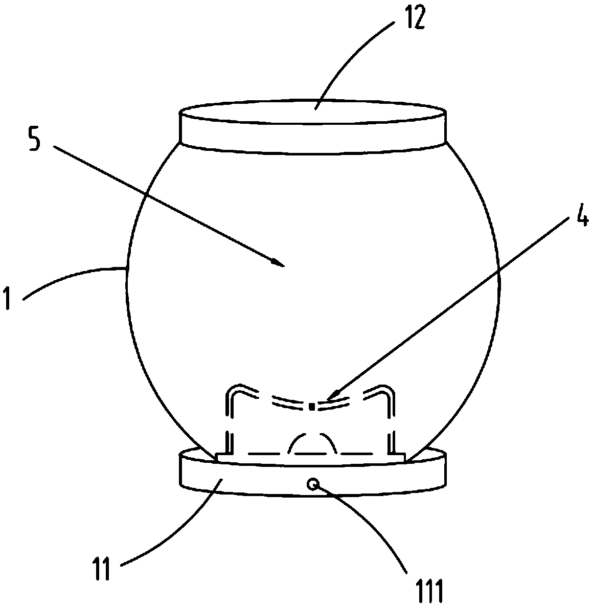 A thermochromic decorative ornament