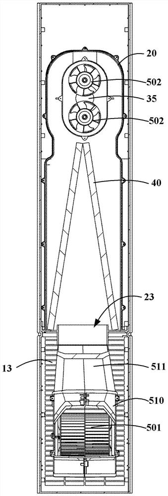 Vertical air conditioner indoor unit