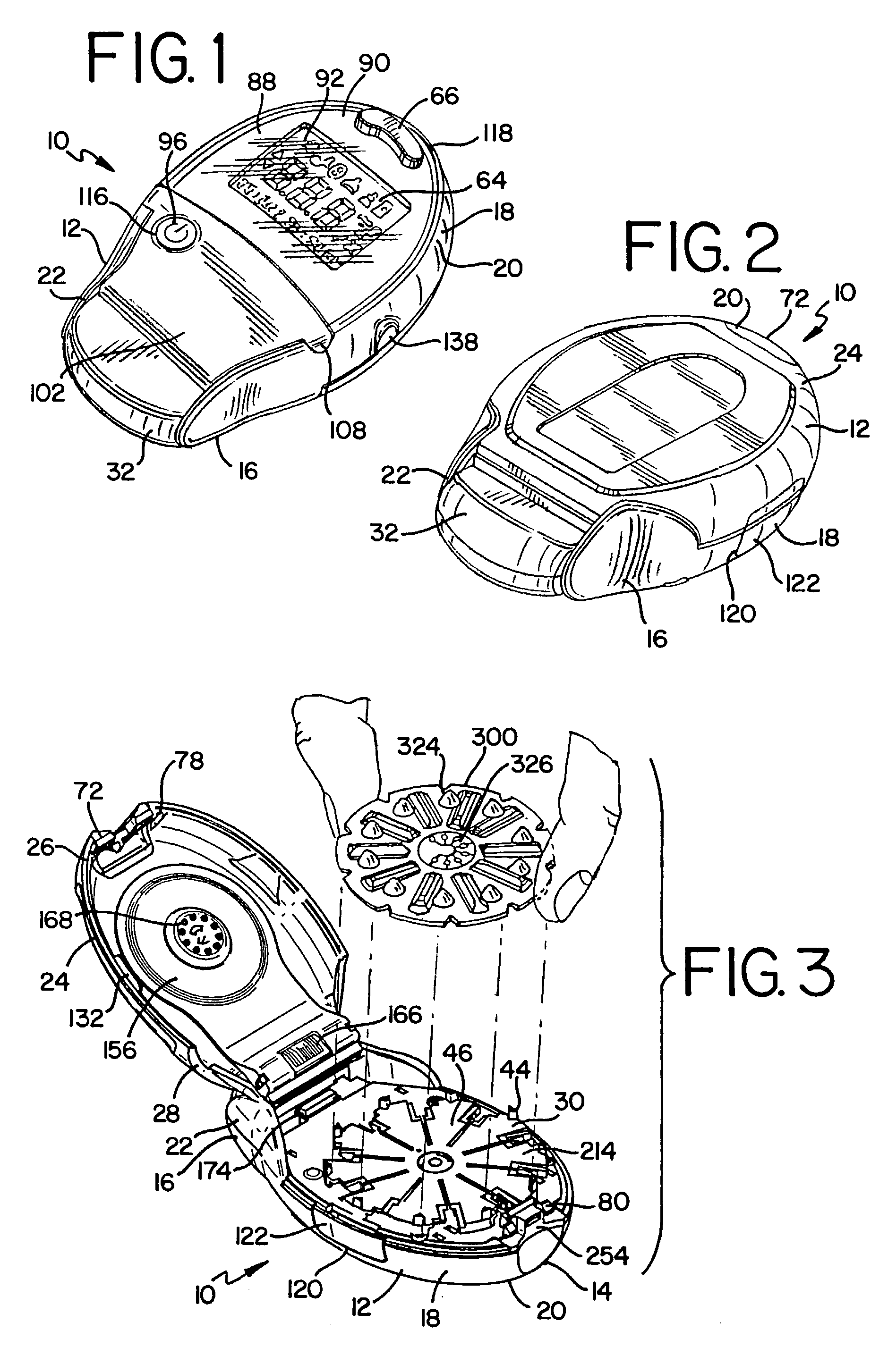 Sensor release for a sensor dispensing instrument