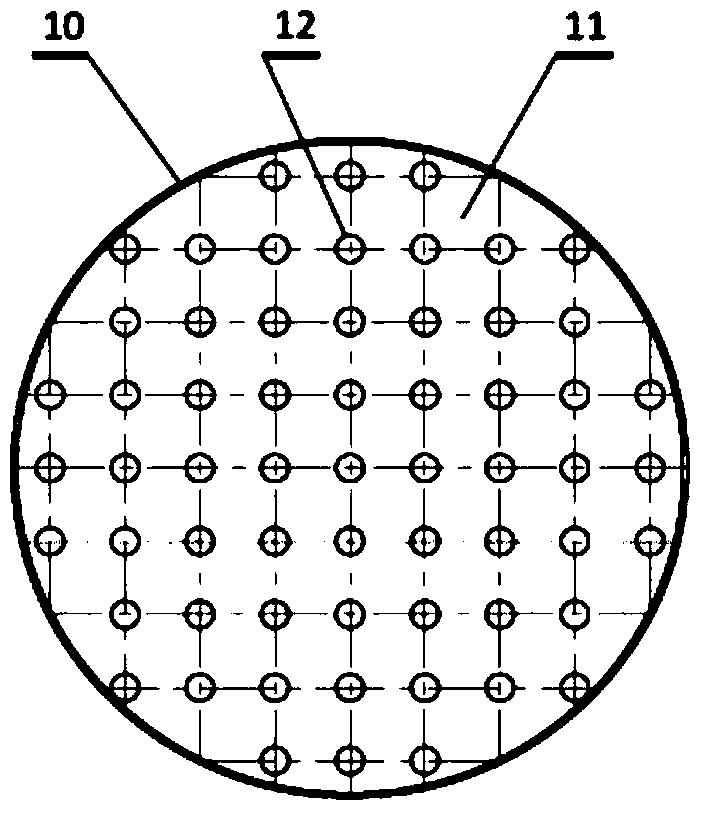 A nitrification and denitrification two-phase expanded bed reactor and sewage treatment process