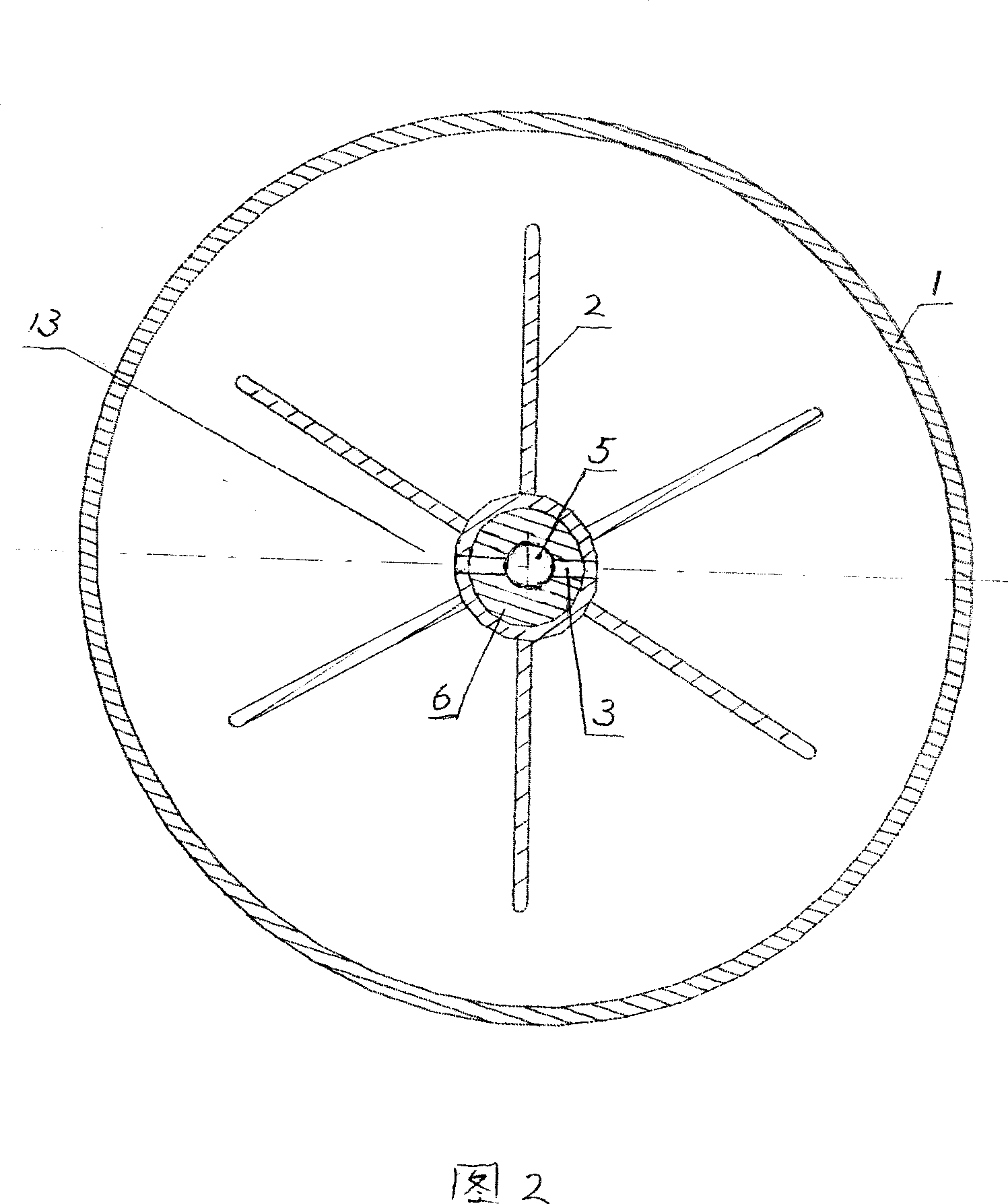 Shaft cool electric machine