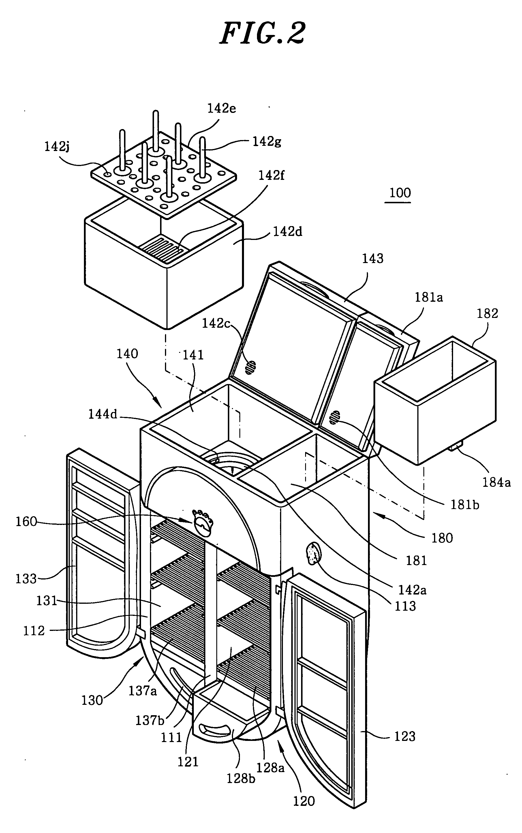 Multi-functional child care storage