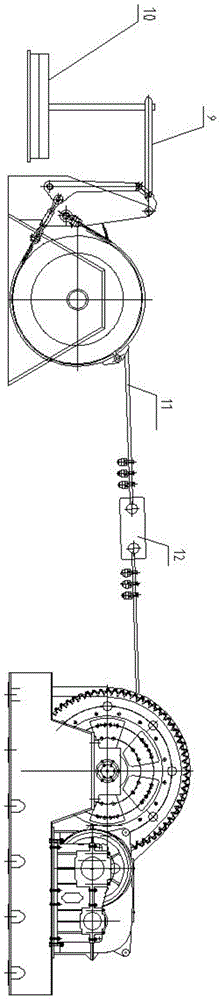 Tension tester for super tonnage winch