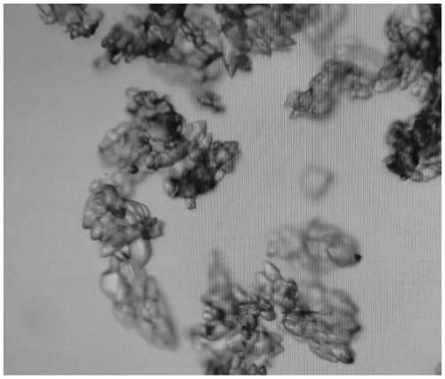 Method for preparing tetracarboxylic acid with regular crystal shape