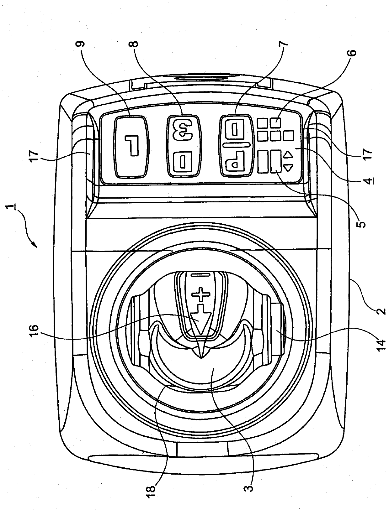 Detector device for a gear shift