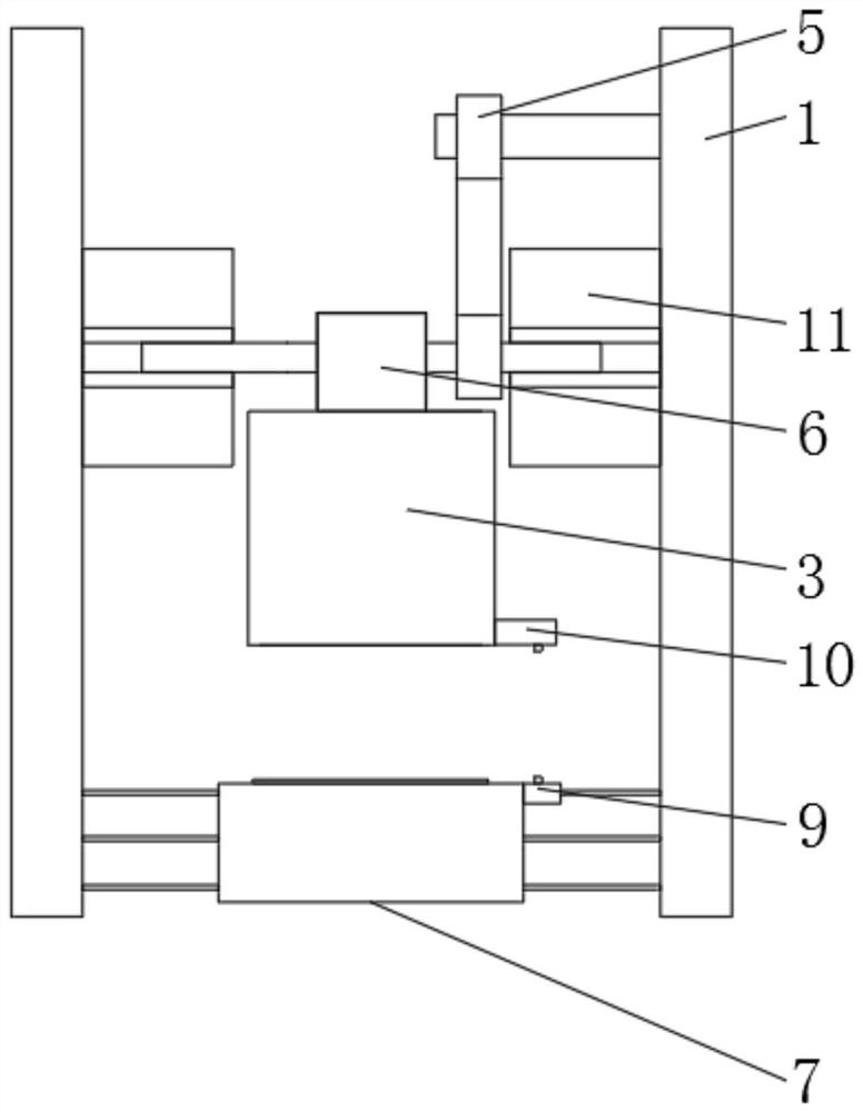 Printed matter detection device based on area-array camera