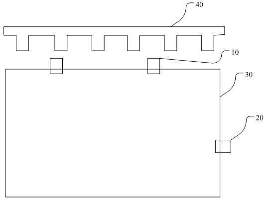 Electronic positioning device for single-piece paper gold stamping and die cutting equipment and method