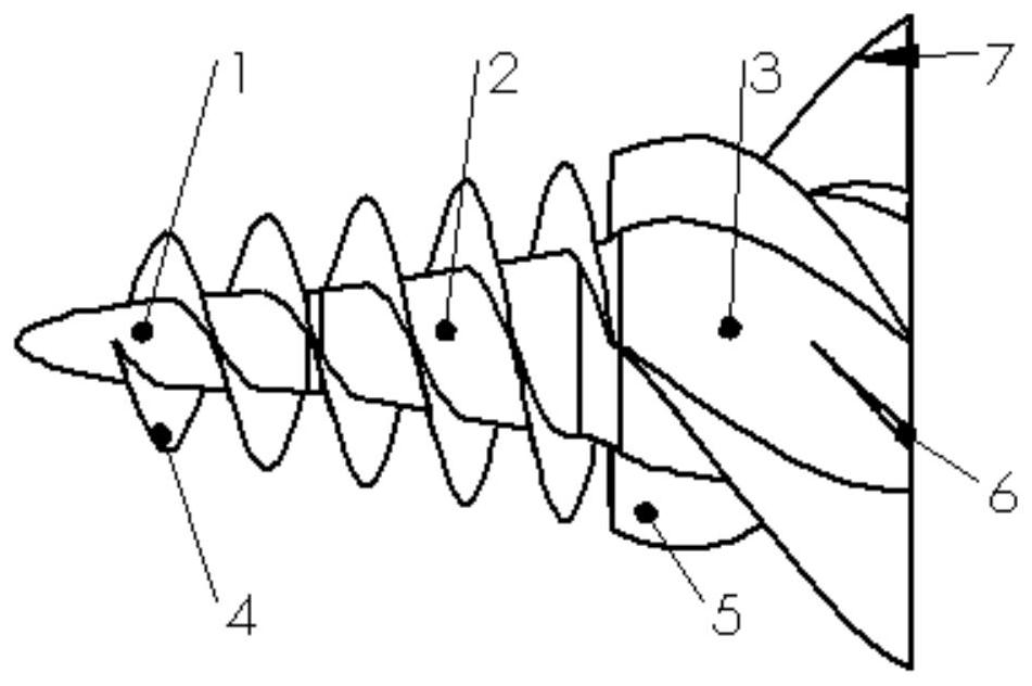 Inducer for high-speed centrifugal pump and working method thereof