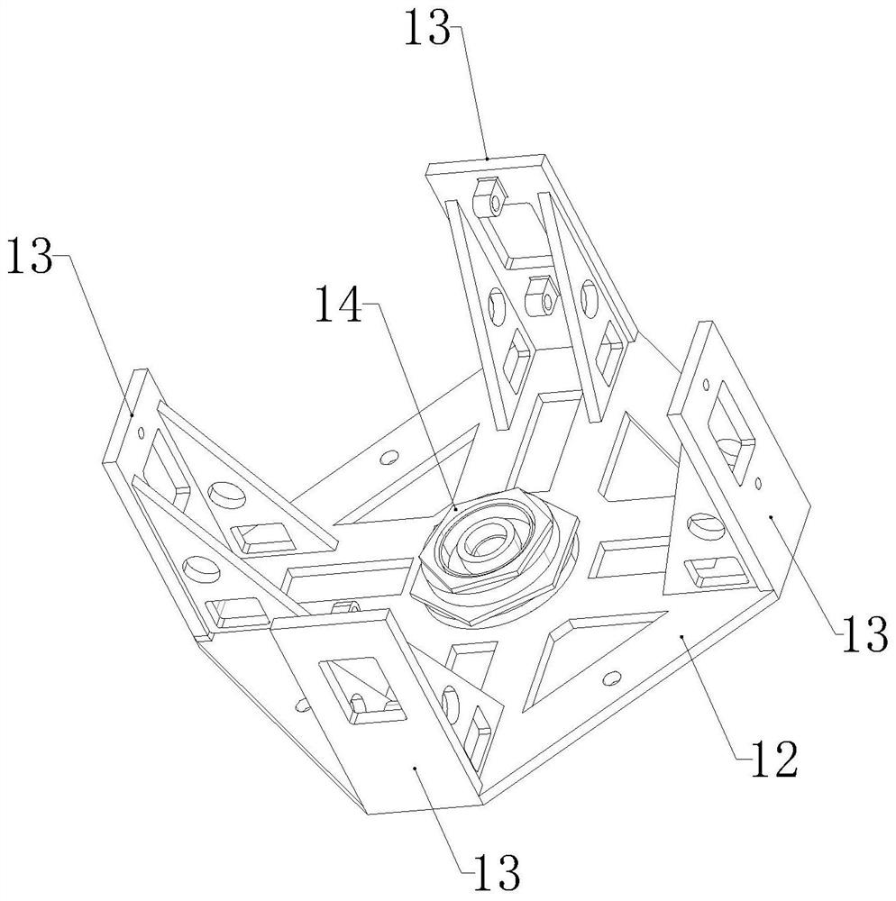 Quasi-zero stiffness vibration isolation system with bending moment resistance effect