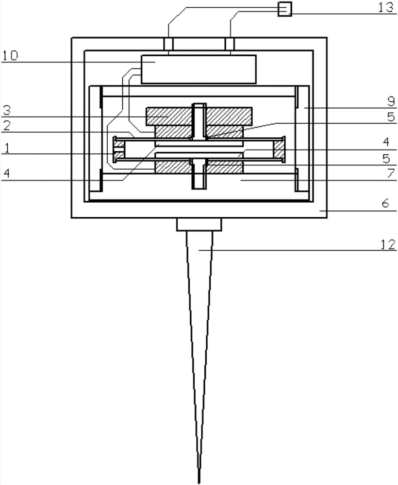 Passive Piezoelectric Geophone Movement and Passive Piezoelectric Geophone Based on the Movement