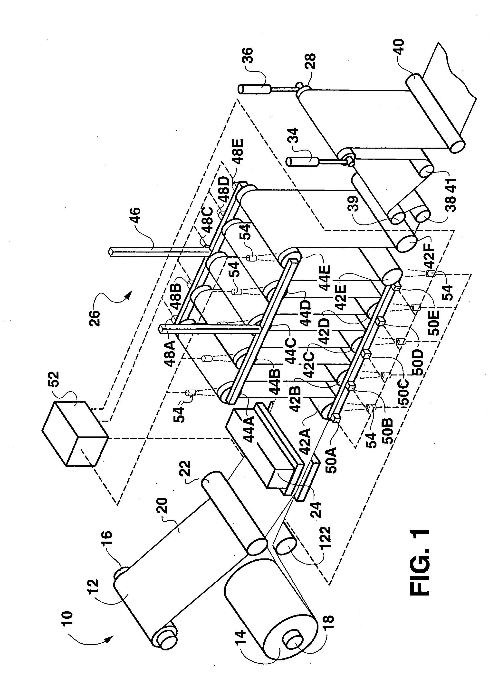 System and process for controlling the deceleration and acceleration rates of a sheet material in forming absorbent articles