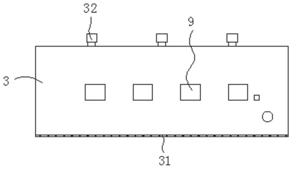 Electric appliance element processing operation table